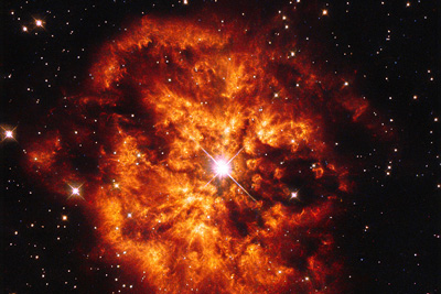 click for fullsize version Example Wolf-Rayet star
